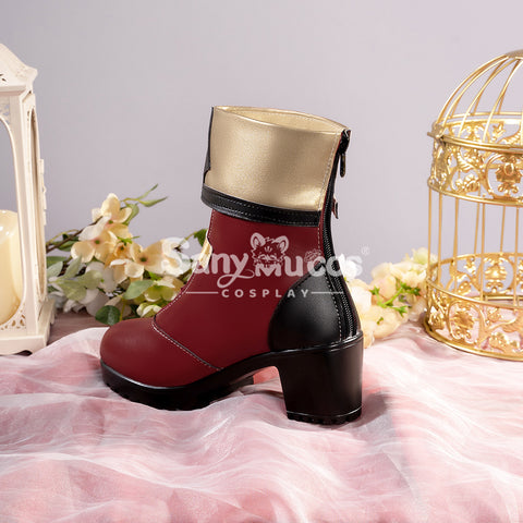Game Genshin Impact Cosplay Charlotte Cosplay Shoes