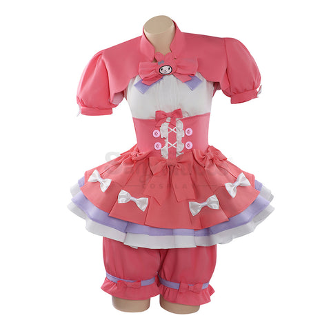【In Stock】Game Identity Ⅴ Cosplay Cheerleader Lily Barriere x Sanrio Characters Crossover II Cosplay Costume Plus Size