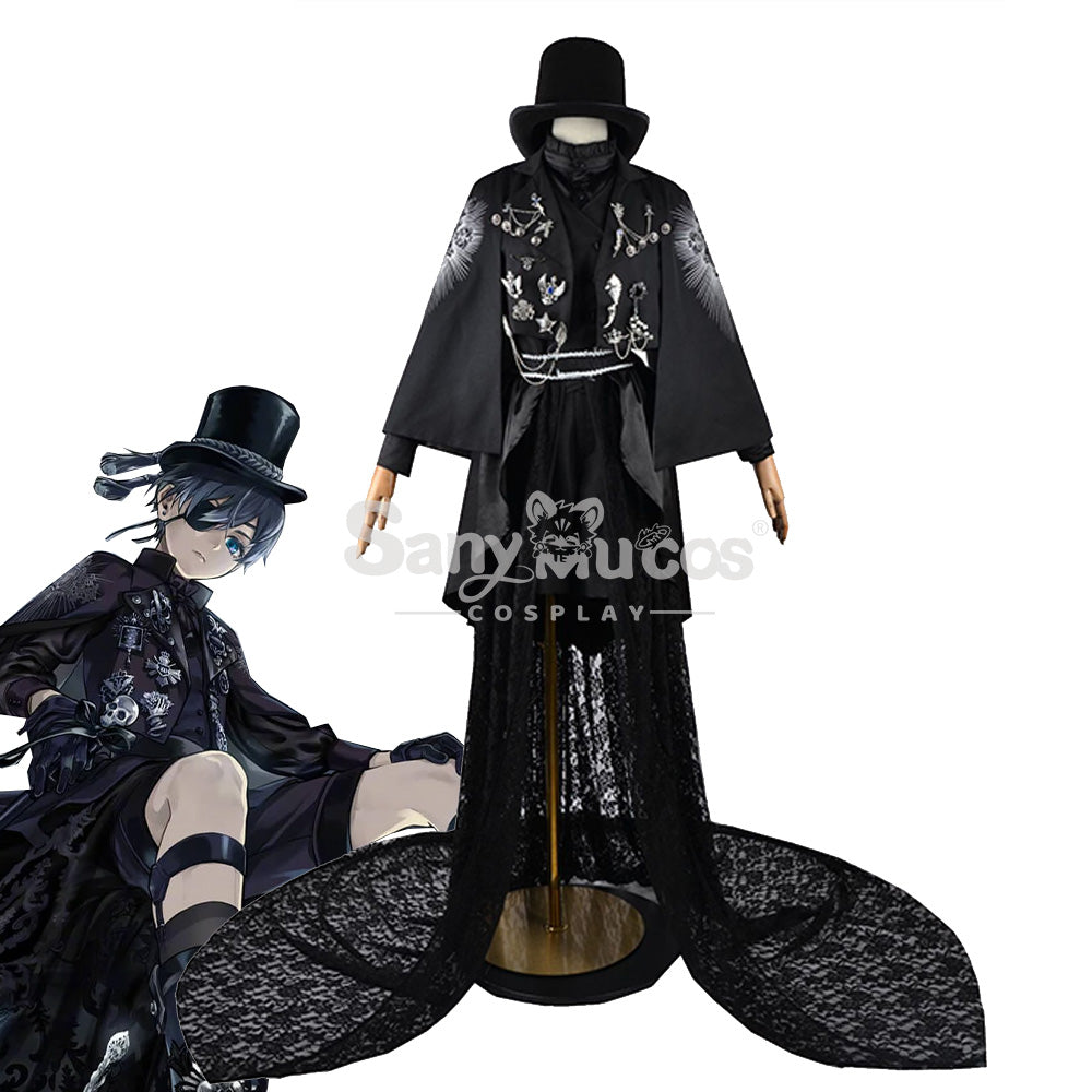 【In Stock】Anime Black Butler Cosplay 15th Anniversary Lady Ciel Phantomhive Costume