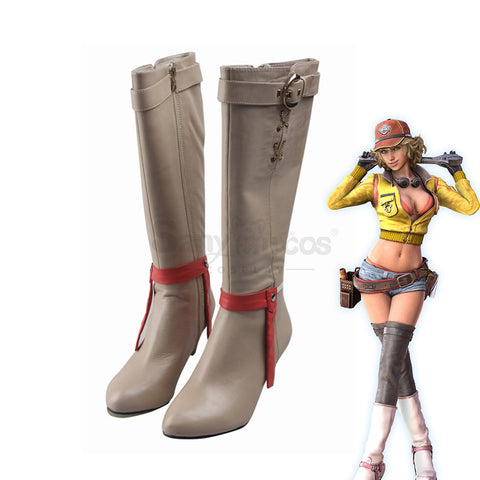 Game Final Fantasy XV Cosplay Cindy Aurum Cosplay Shoes