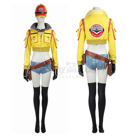 【Custom-Tailor】Game Final Fantasy XV Cosplay Cindy Aurum Cosplay Costume