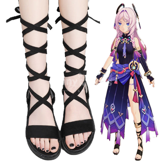 Game Genshin Impact Cosplay Citlali Cosplay Shoes 1000