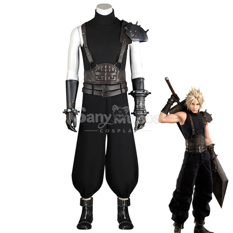 【Custom-Tailor】Game Final Fantasy VII Cosplay Cloud Strife Cosplay Costume