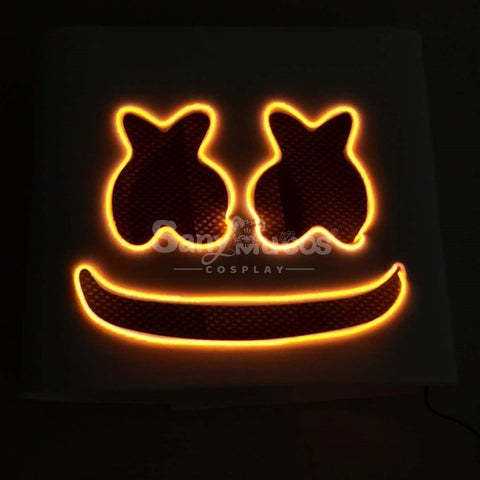 Halloween Cosplay DJ Marshmello Mask Cosplay Props