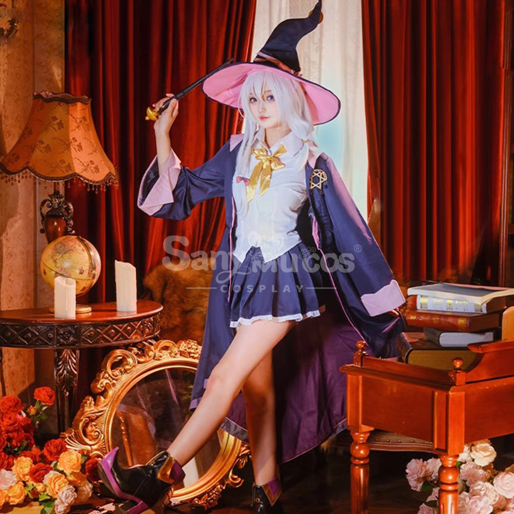 【In Stock】Anime Wandering Witch: The Journey of Elaina Cosplay Elaina Cosplay Costume