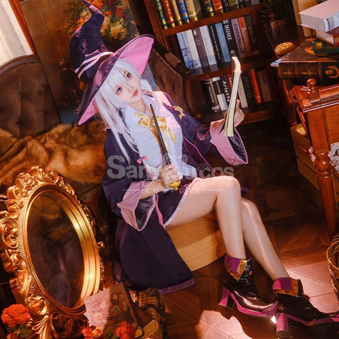 【In Stock】Anime Wandering Witch: The Journey of Elaina Cosplay Elaina Cosplay Costume