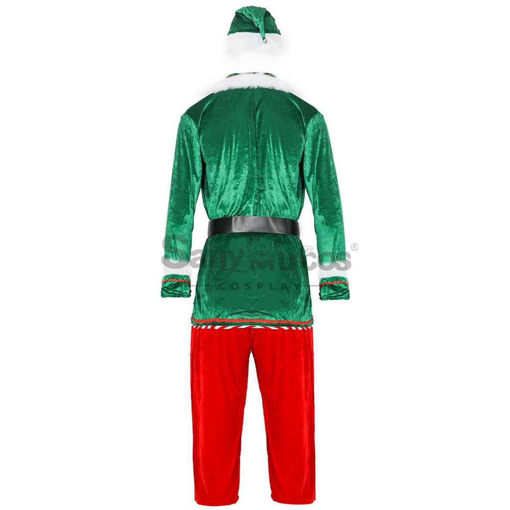 【In Stock】Christmas Cosplay Christmas Elf Costume Red Pants Edition Costumes