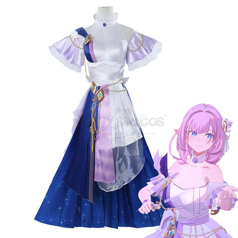 Game Honkai Impact 3rd Cosplay Elysia Dreamy Euphony Online Concert Cosplay Costume Plus Size