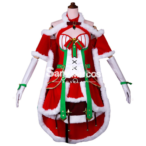 Anime Re Zero Cosplay Emilia Christmas Cosplay Costume