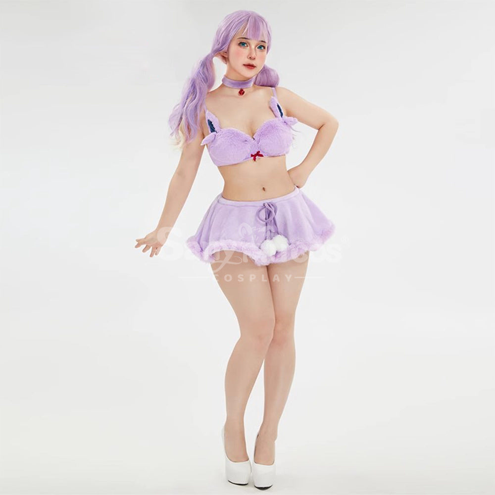 Game Pokemon Scarlet and Violet Cosplay Espeon Plush Bikini Cosplay Costume