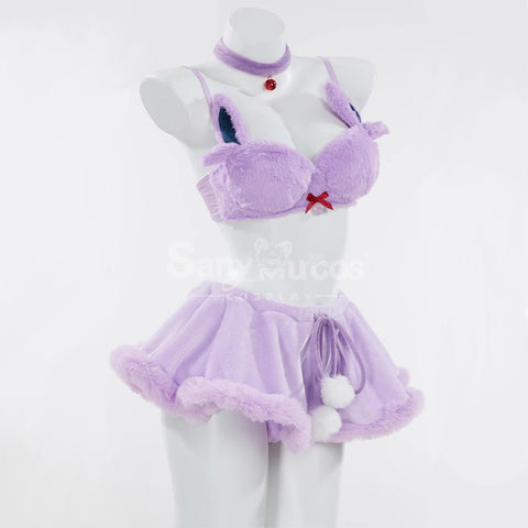 Game Pokemon Scarlet and Violet Cosplay Espeon Plush Bikini Cosplay Costume