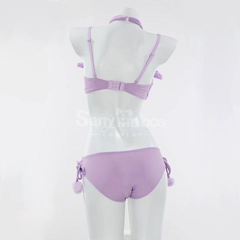 Game Pokemon Scarlet and Violet Cosplay Espeon Plush Bikini Cosplay Costume