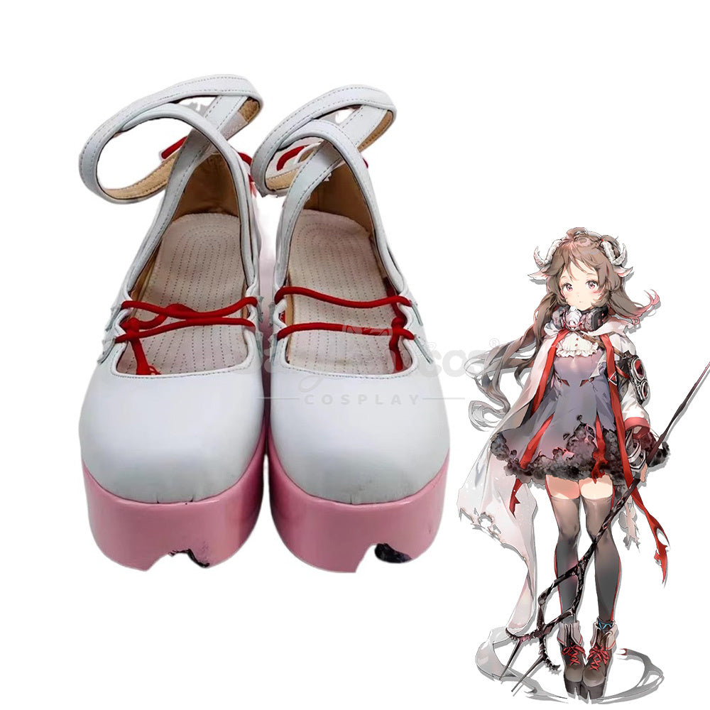 Game Arknights Cosplay Eyjafjalla Cosplay Shoes