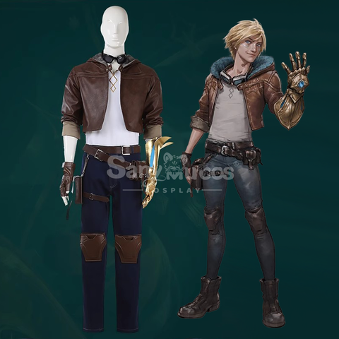 【Custom-Tailor】Game League of Legends Cosplay Ezreal Cosplay Costume