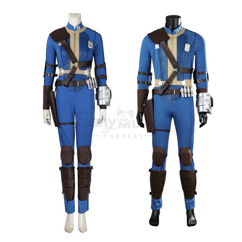 TV Series Fallout Cosplay Vault Dweller Uniform Cosplay Costume Deluxe Edition