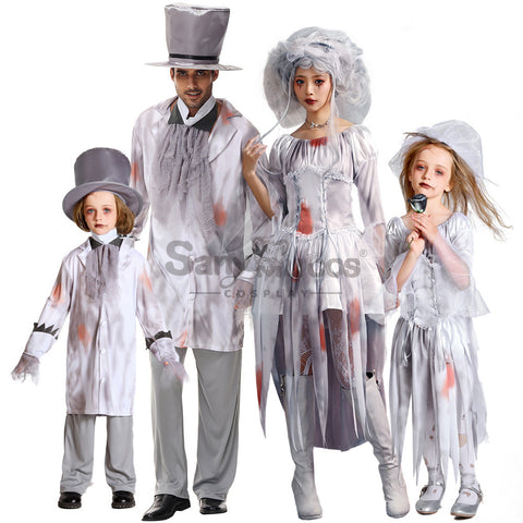 【In Stock】Halloween Cosplay Ghost Cosplay Costume Family Edition