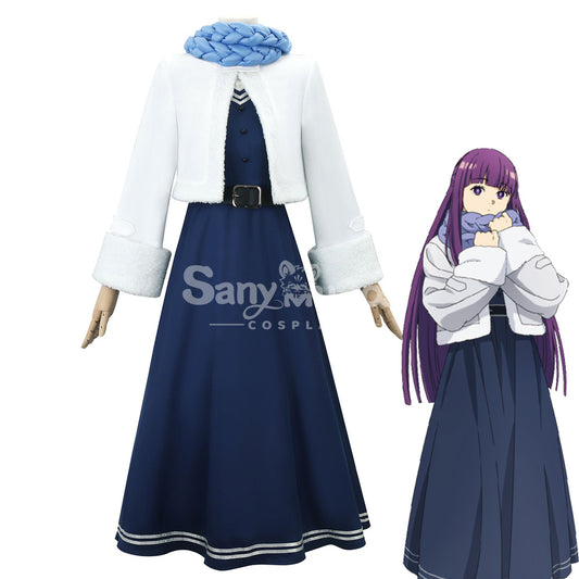 Anime Frieren: Beyond Journey's End Cosplay Fern Winter Clothing Cosplay Costume 1000