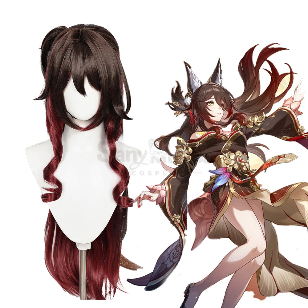 Game Honkai: Star Rail Cosplay Fugue Tingyun Cosplay Wig