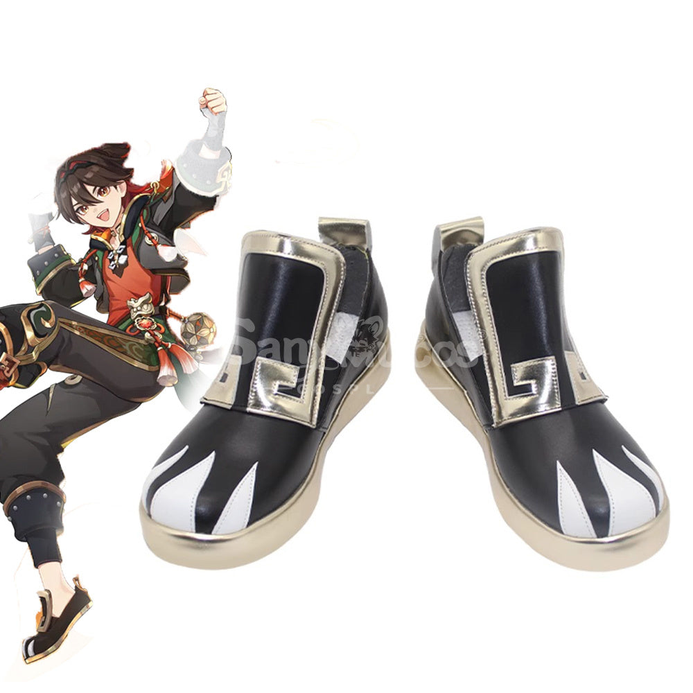 Game Genshin Impact Cosplay Gaming Cosplay Shoes