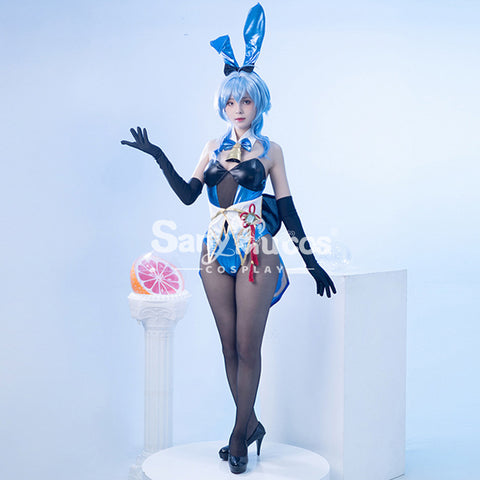 【In Stock】Game Genshin Impact Cosplay Ganyu Bunny Girl Cosplay Costume