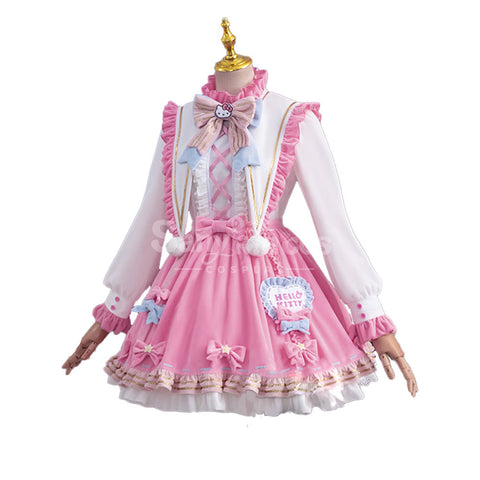 【In Stock】Game Identity V Cosplay Gardener Emma Woods Hello Kitty Dream Costume Costumes