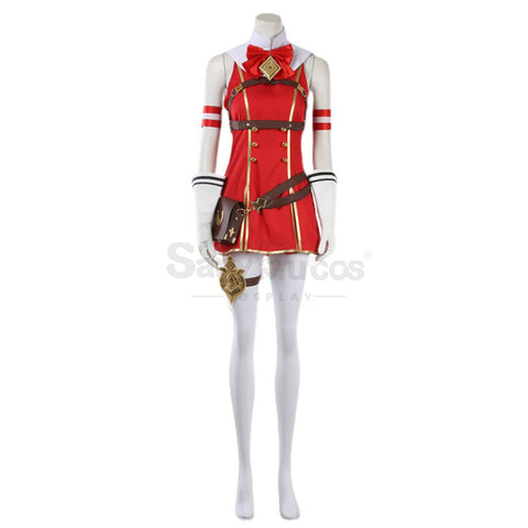 【Custom-Tailor】Game Pretty Derby Cosplay Gold Ship Secondary Cosplay Costume