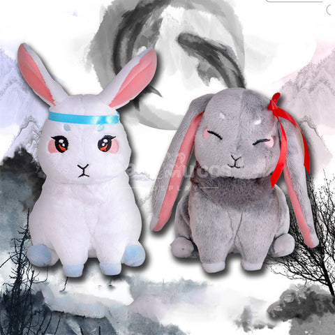 【In Stock】Anime Grandmaster of Demonic Cultivation (Mo Dao Zu Shi) Cosplay Lan Wangji & Wei Wuxian Rabbit Doll Cosplay Props