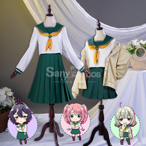 Anime Gushing over Magical Girls Cosplay School Uniform Cosplay Costume