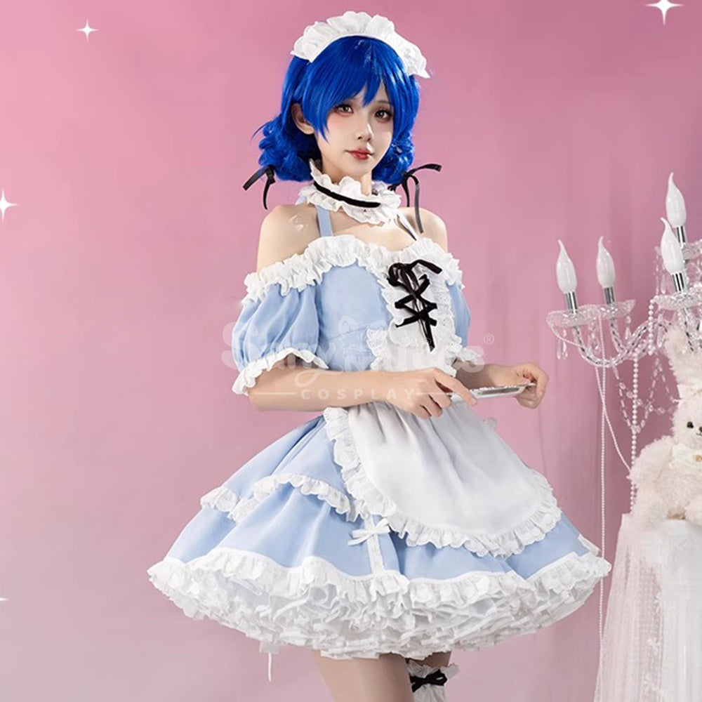 【Pre-Sale】Anime Mermaid Melody Pichi Pichi Pitch Cosplay Hanon Hosho Maid Cosplay Costume