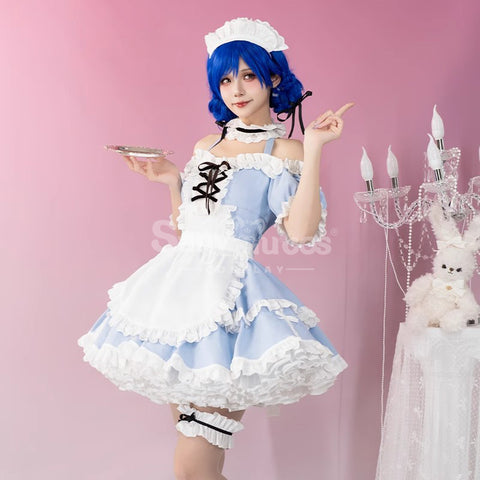 【Pre-Sale】Anime Mermaid Melody Pichi Pichi Pitch Cosplay Hanon Hosho Maid Cosplay Costume