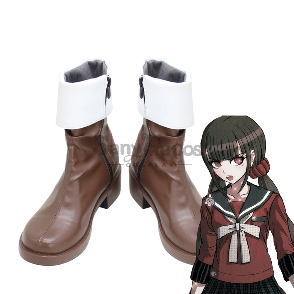 Anime Danganronpa Cosplay Maki Harukawa Cosplay Shoes