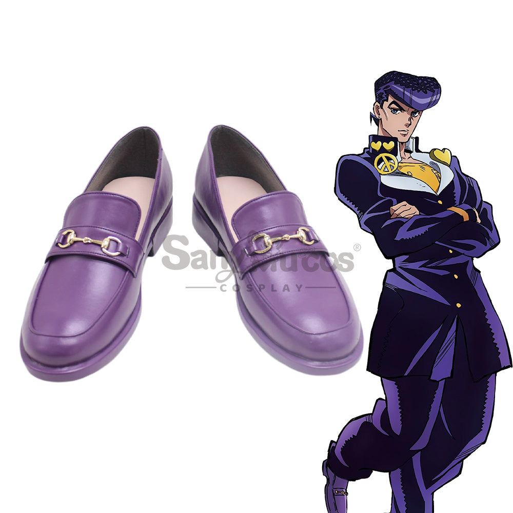 Anime JoJo's Bizarre Adventure Cosplay Higashikata Josuke Cosplay Shoes