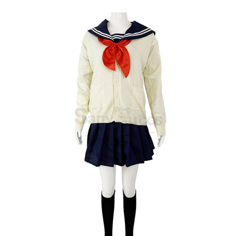 【In Stock】Anime My Hero Academia Cosplay Civilian Himiko Toga Cosplay Costume