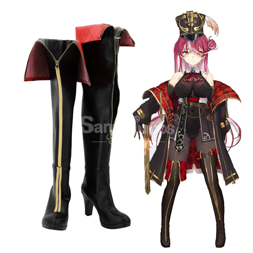 Hololive Virtual YouTuber Cosplay Houshou Marine Cosplay Shoes