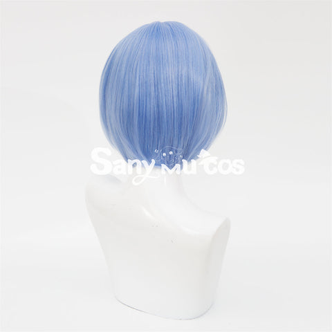 Re:Zero Starting Life in Another World Ram Rem Red Blue Short Cosplay Wig