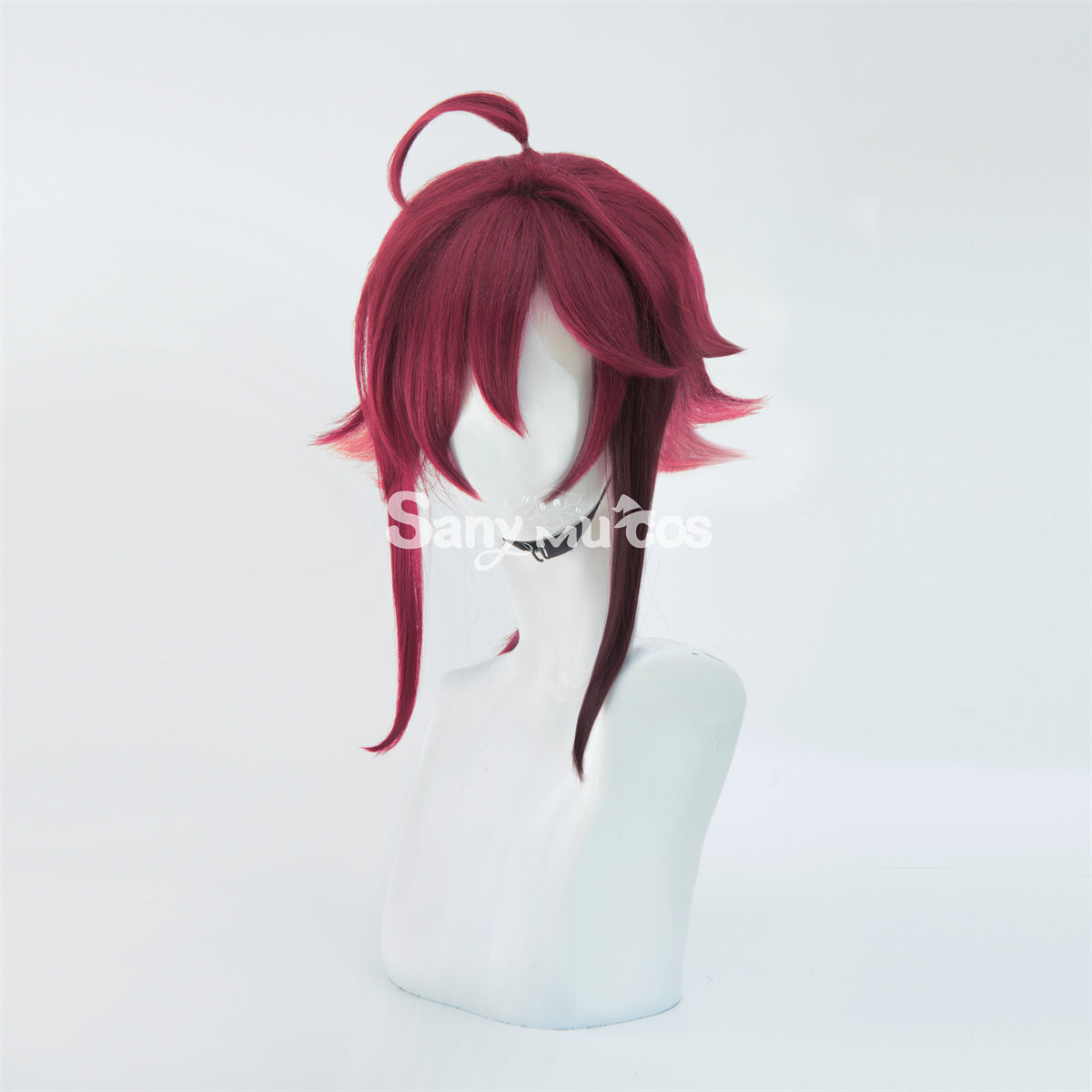 Game Genshin Impact Shikanoin Heizou Middle Rose Golden Cosplay Wig