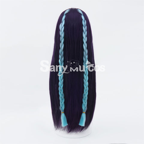 Game Genshin Impact Yun Jin Long Purple Cosplay Wig