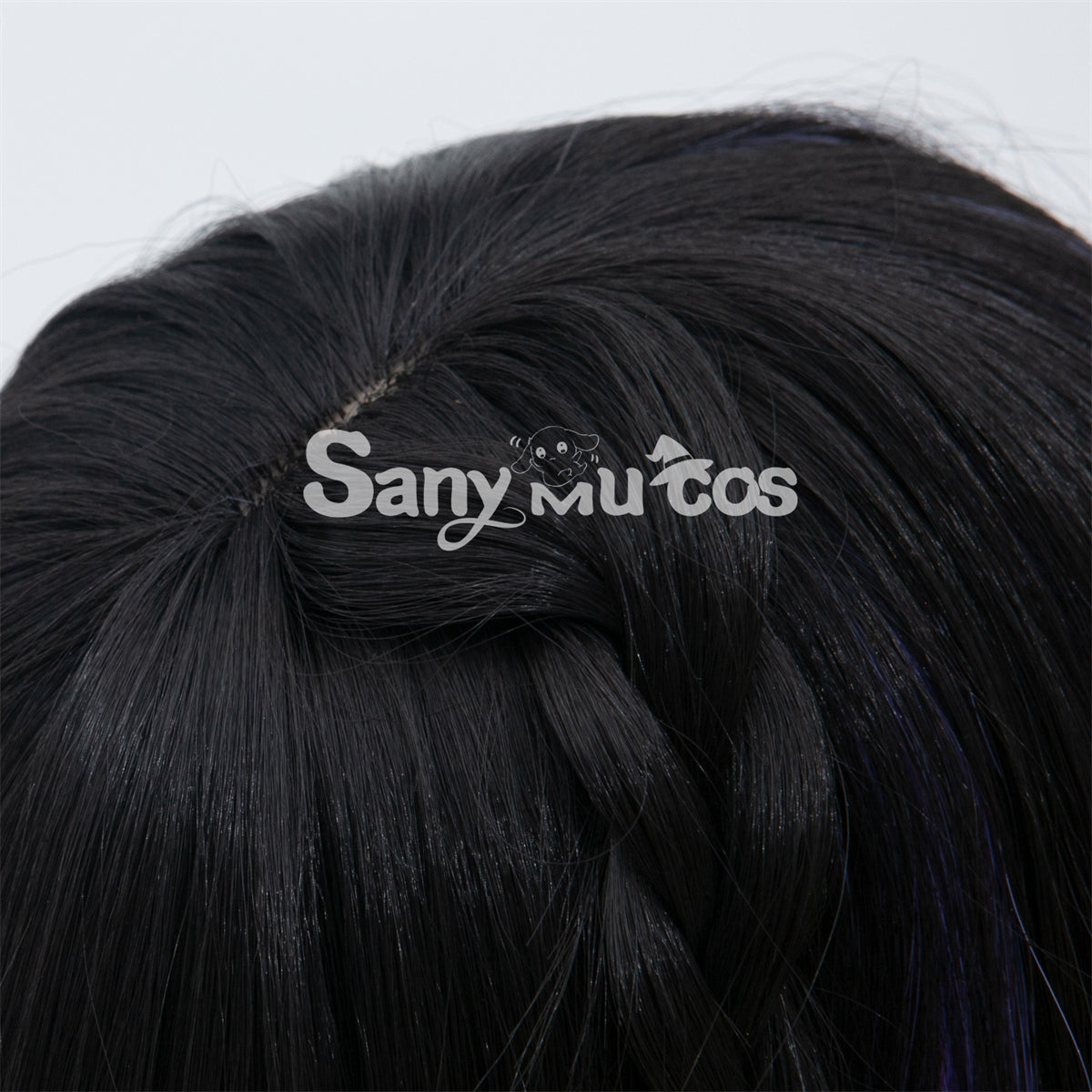 Game Genshin Impact Yelan Cosplay Wig Blue Short Wig