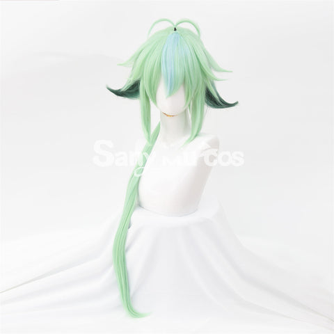 Game Genshin Impact Sucrose Wigs Light Green Fluffy Cosplay Wigs