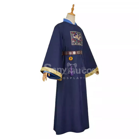 【Pre-Sale】Anime The Apothecary Diaries Cosplay Jinshi Dark Blue Cosplay Costume