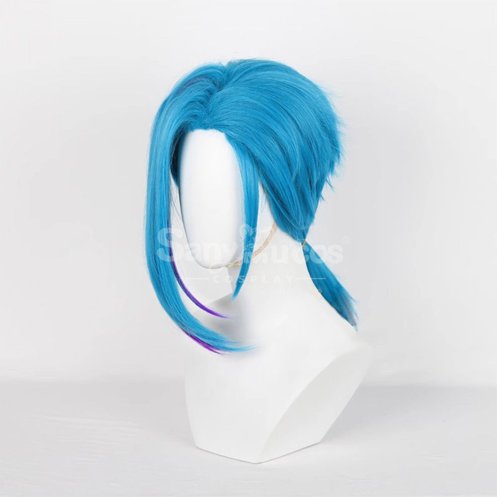 【In Stock】Game League Of Legends Arcane 2 Cosplay Jinx Wig Wigs