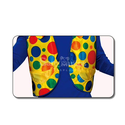 【In Stock】Carnival Cosplay Adult Circus Clown Vest Stage Performance Cosplay Costume