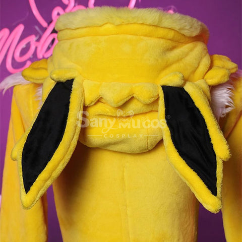 Game Pokemon Scarlet and Violet Cosplay Jolteon Plush Jumpsuit Cosplay Costume