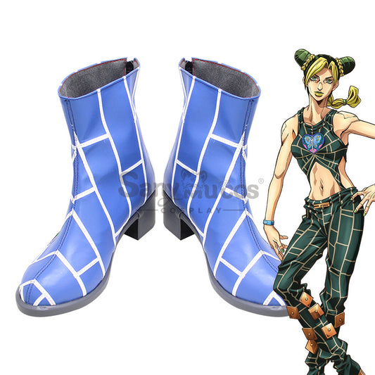 Anime JoJo's Bizarre Adventure Cosplay Jolyne Cujoh Cosplay Shoes 1000