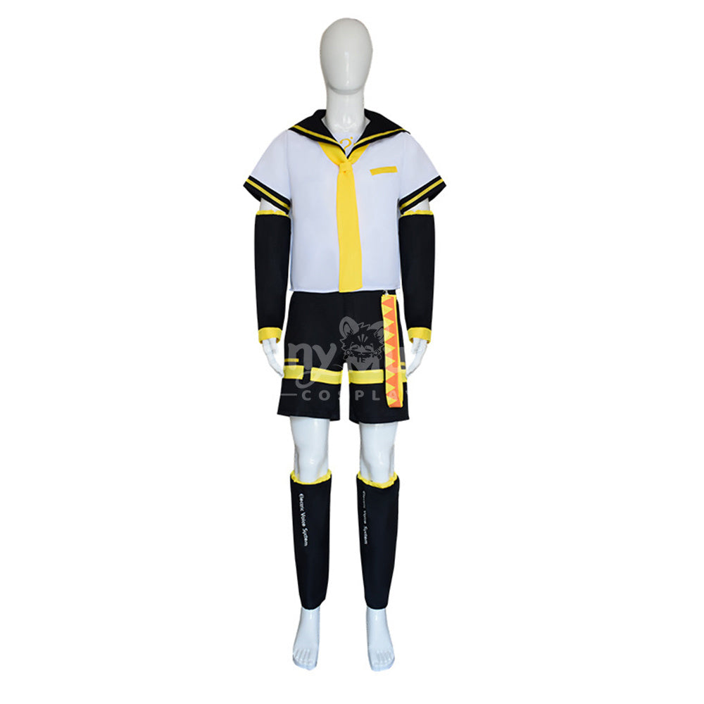 【In Stock】Vocaloid Kagamine Rin & Len Cosplay Rin & Len Cosplay Costume Plus Size