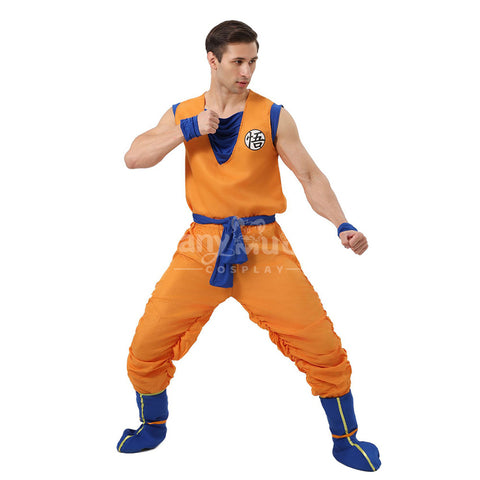 【In Stock】Carnival Cosplay Dragon Ball Son Goku Stage Performance Cosplay Costume