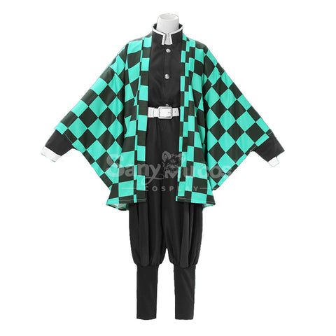 Anime Demon Slayer Kimetsu no Yaiba Kamado Tanjiro Japanese Style Uniform and Yukata Cosplay Costume