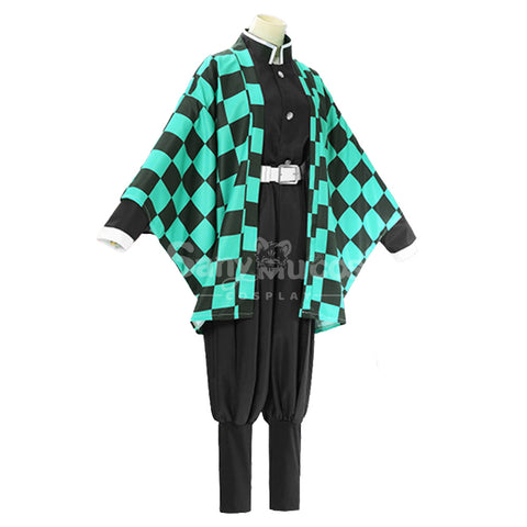 Anime Demon Slayer Kimetsu no Yaiba Kamado Tanjiro Japanese Style Uniform and Yukata Cosplay Costume