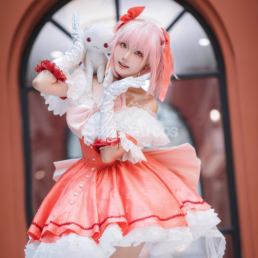 【In Stock】Anime Puella Magi Madoka Magica: The Movie Cosplay Madoka Kaname School Uniform Cosplay Costume