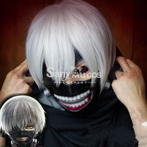 【In Stock】Anime Tokyo Ghoul Cosplay Ken Kaneki Cosplay Wig